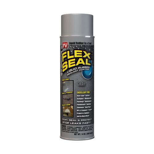 Spray Flex Seal in Gray - 14 oz.