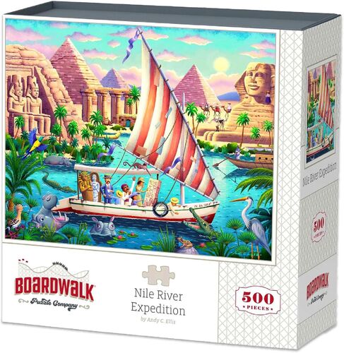 Nile River Expedition Puzzle - 500 Piece