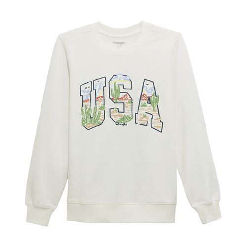 Women's Desert USA Fleece Sweatshirt