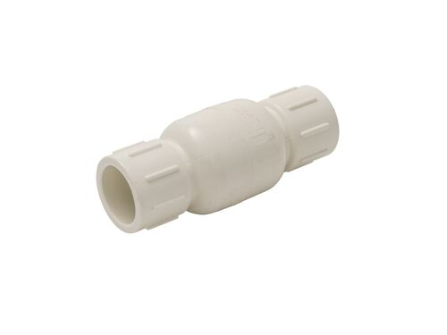 ProLine Series PVC 3/4" SOLV x 3/4" SOLV In-Line Check Valve