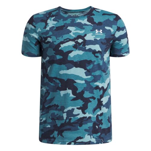 Boys' UA Camo Printed Short Sleeve Shirt