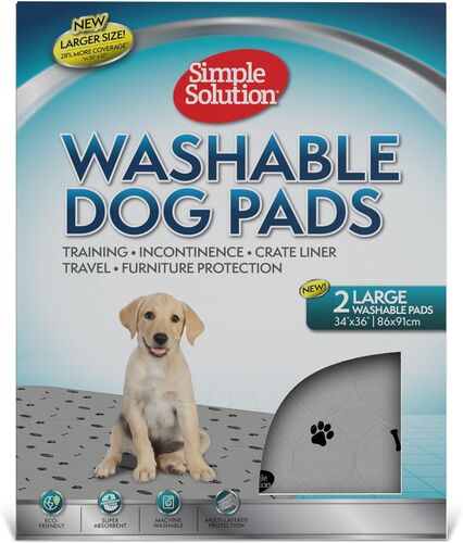 Washable Training Dog Pads - 34" x 36"