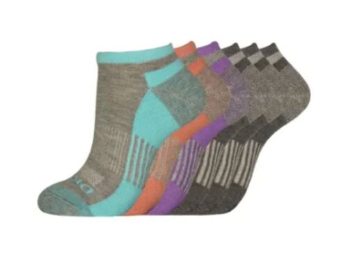 Women's Dri-Tech Moisture Control No-Show Socks in Grey