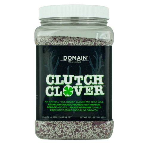 Clutch Clover Food Plot Seeds for Deer - 1/4 Acre