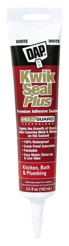 Kwik Seal Plus Kitchen & Bath Caulk