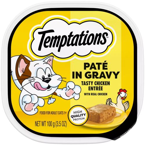Pate in Gravy Tasty Chicken Wet Cat Food - 3.5 oz