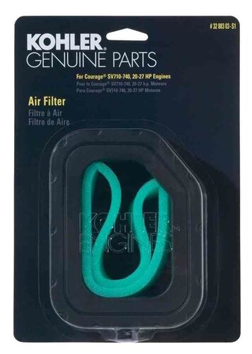 Air Filter for Courage Twin Cylinder Engines 32 883 03-S1