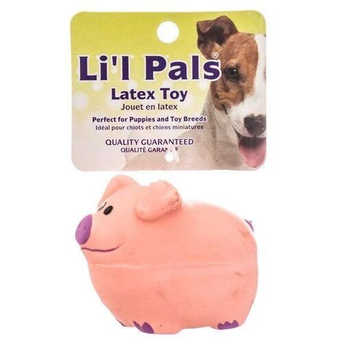 Li'L Pals Latex Pig Dog Toy