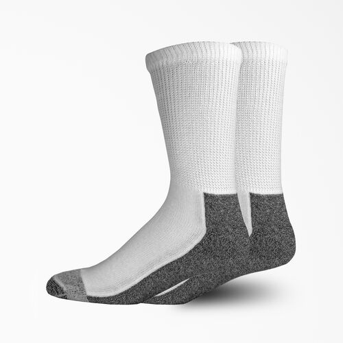 Men's Steel Toe Crew Socks 2-Pack