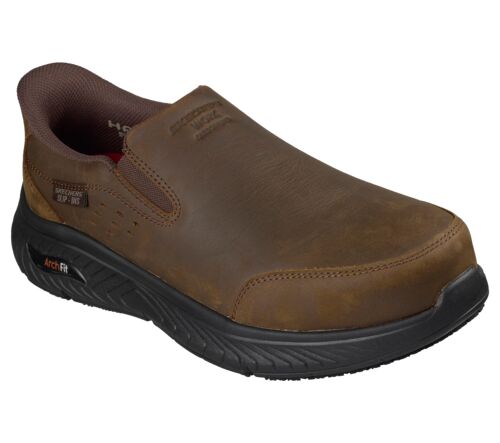 Men's Slip-ins Work Slip-Resistant: Arch Fit Crosser Shoes