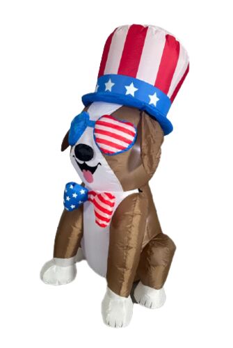 5' Patriotic Paws Inflatable