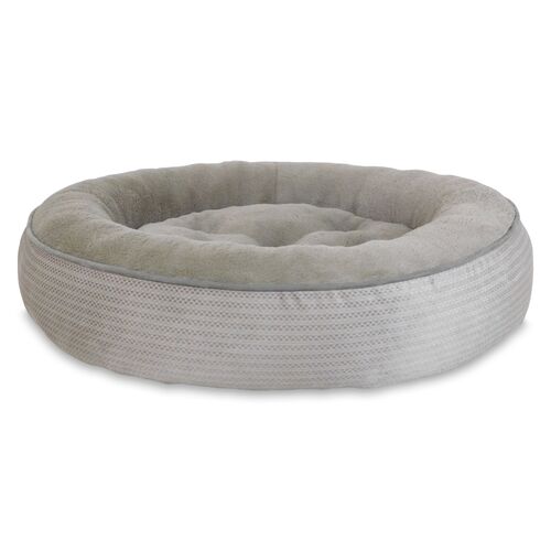 28" Shaggy Donut Pet Bed - Assorted Colors