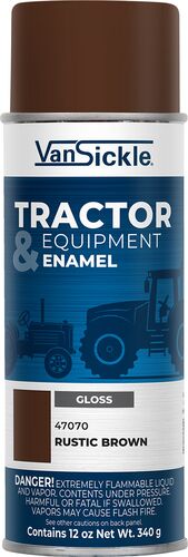 Tractor & Equipment Enamel in Gloss Rustic Brown - 12 oz Spray