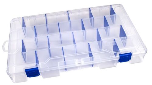 Tuff Tainer 5007 Tackle Storage Box in Clear
