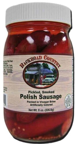 Pickled - Smoked Polish Sausage - 8 Oz