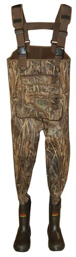 Men's Bluebill Insulated Chest Waders in Realtree Max-7