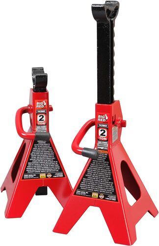 2-Ton Locking Jack Stands - 2 Pack