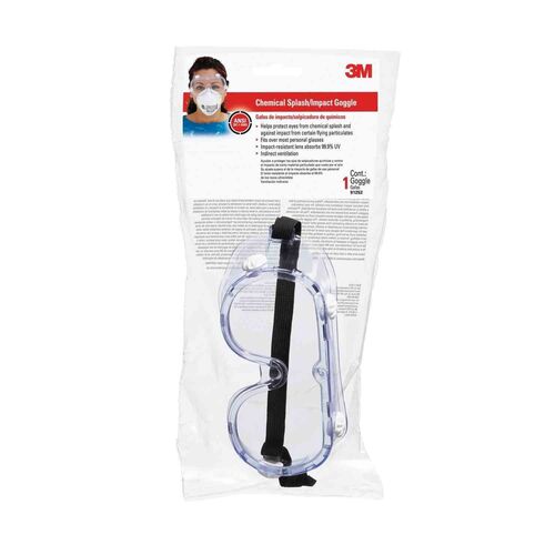 Tekk Protection Chemical Splash/Impact Safety Goggle
