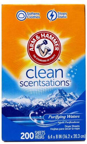 Fresh'n Soft Dryer Sheets in Clean Burst Scent - 200 Sheets