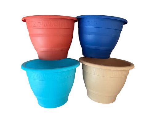 15.75" Color Plastic Planter - Assorted
