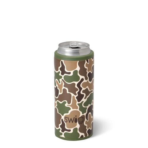 Skinny Can Cooler in Hunting Camo - 12 oz