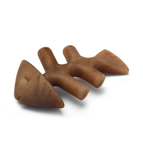 Jack Salmon Flavored Fishbone Durable Dog Chew Toy