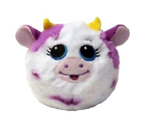 Beanie Bouncer DAISY - Purple/White Cow
