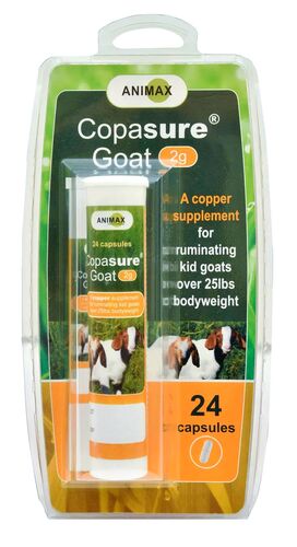 Animax 2 Gram Copasure Goat Supplement - 24 Capsules