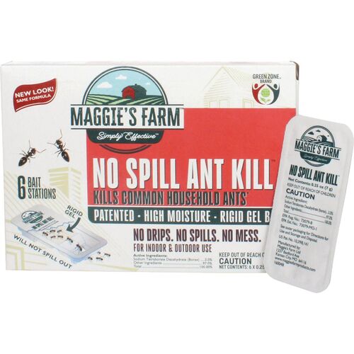 No Spill Ant Kill Bait Station - 6 Count