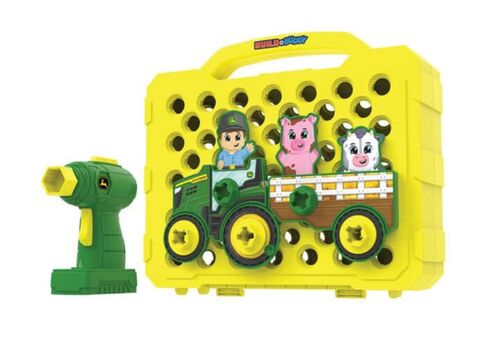 John Deere Build-A-Buddy Tractor Activity Board Kids Toy