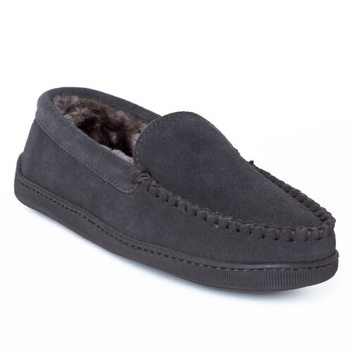 Men's Pile Lined Venetian Slippers