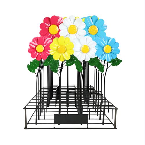 Large Daisy Plant Stake - Assorted