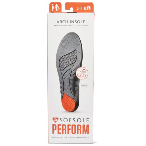 Men's Contoured Arch Support for Plantar Fasciitis Insole - 5-11