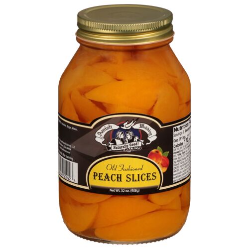 Old Fashioned Sliced Peaches - Quart