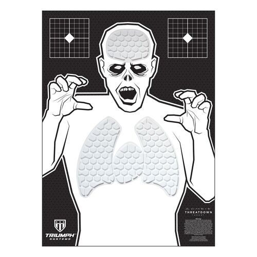 Threat Down Zombie Responsive Target