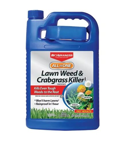 All-In-One Lawn Weed and Crabgrass Killer - 1 Gallon Concentrate