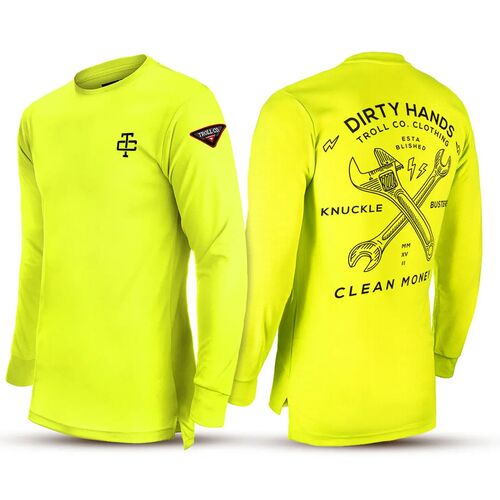 Men's Twisting Wrenches Long Sleeve Shirt