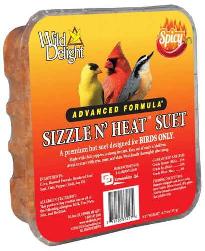 Advanced Formula Sizzle N' Heat Spicy Suet - 11.75 Oz