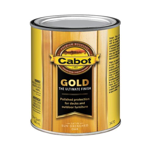 Gold Wood Finish