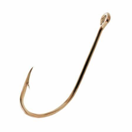 Plain Shank Straight Eye Offset Hooks