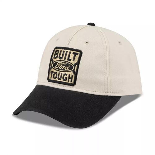 Men's Ford Built Tough Distressed Unstructured Embroidered Adjustable Cap