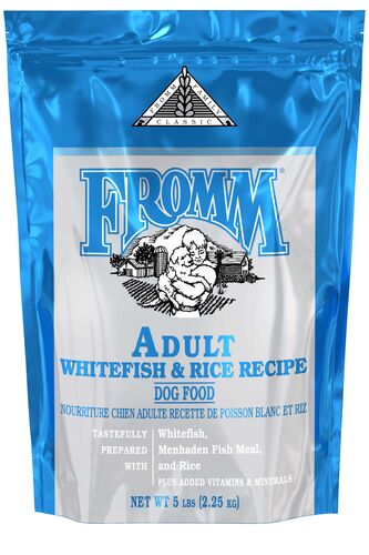 Classic Adult Whitefish & Rice Recipe Dog Food