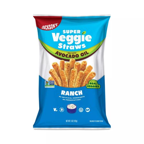 Ranch Super Veggie Straws in Avocado Oil - 5 oz