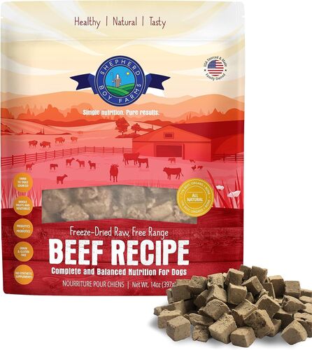 Freeze-Dried Beef Recipe for Dogs - 14 oz