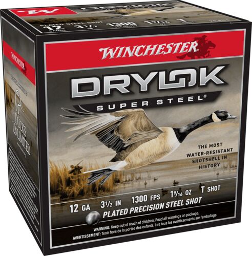 Drylock Super Steel 12 Gauge 3.5" T Shot Shotshells - 25 Rounds