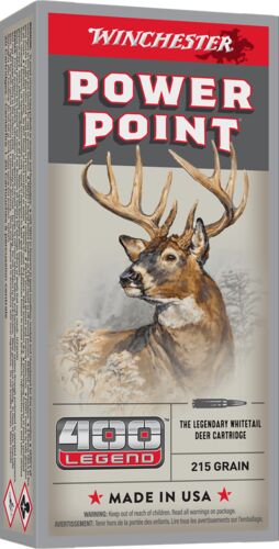 Power-Point 400 Legend 215 Grain Ammunition - 20 Rounds