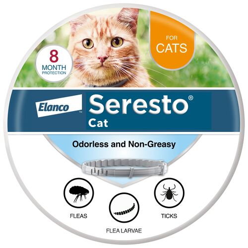Vet-Recommended Flea & Tick Treatment & Prevention Collar for Cats