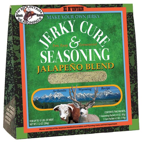 Jerky Cure & Seasoning - Jalapeno Blend - 15 Lb of Meat