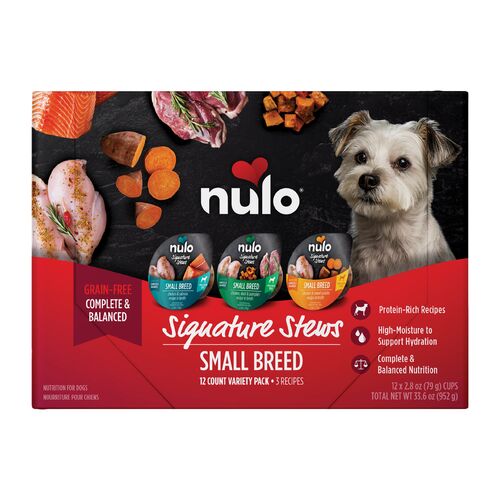 Small Breed Signature Stews Variety Pack Chicken with Salmon, Duck, Sweet Potato for Dogs 12 x - 2.8 oz