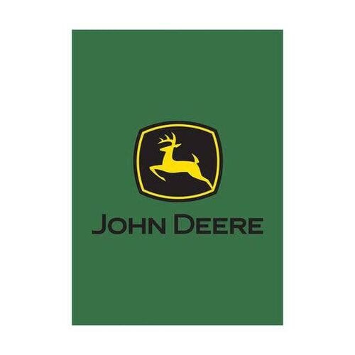 John Deere 50x70 Fleece Backed Licensed Blanket